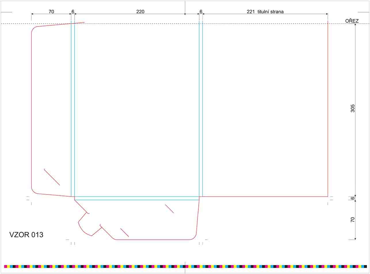 Slohy Výseková forma vzor 013