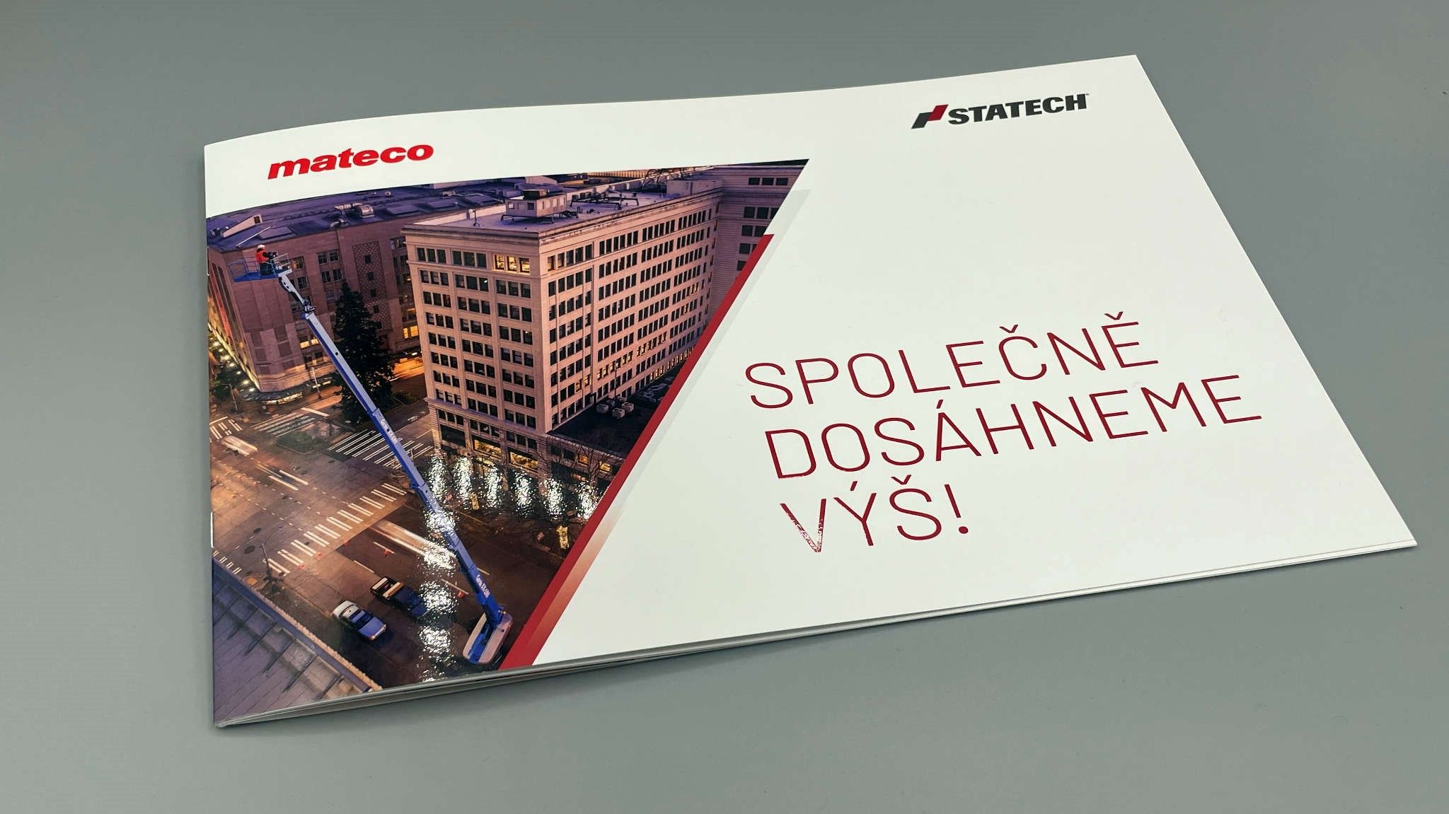 Brožura Mateco - UV lak Brožury Mateco